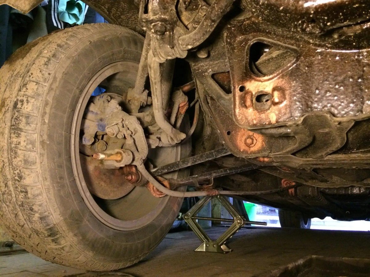 Honda CR-V 2008 задняя подвеска