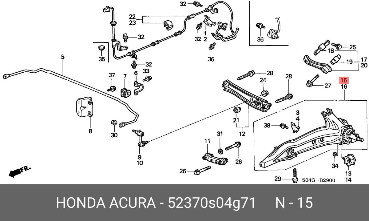 Подвеска Хонда Цивик 6