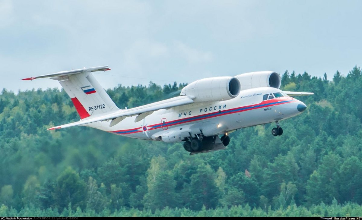 АН-72 пассажирский самолёт