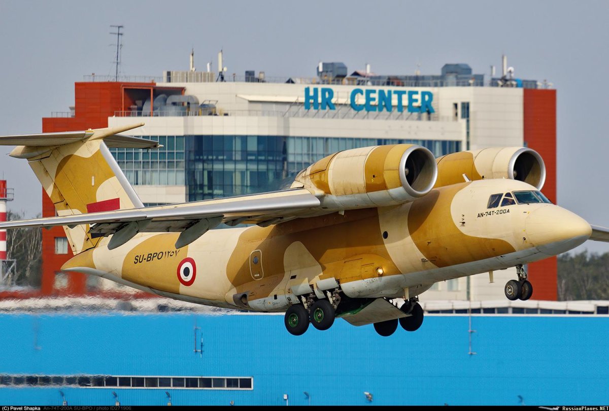 АН 74 ВВС Египта