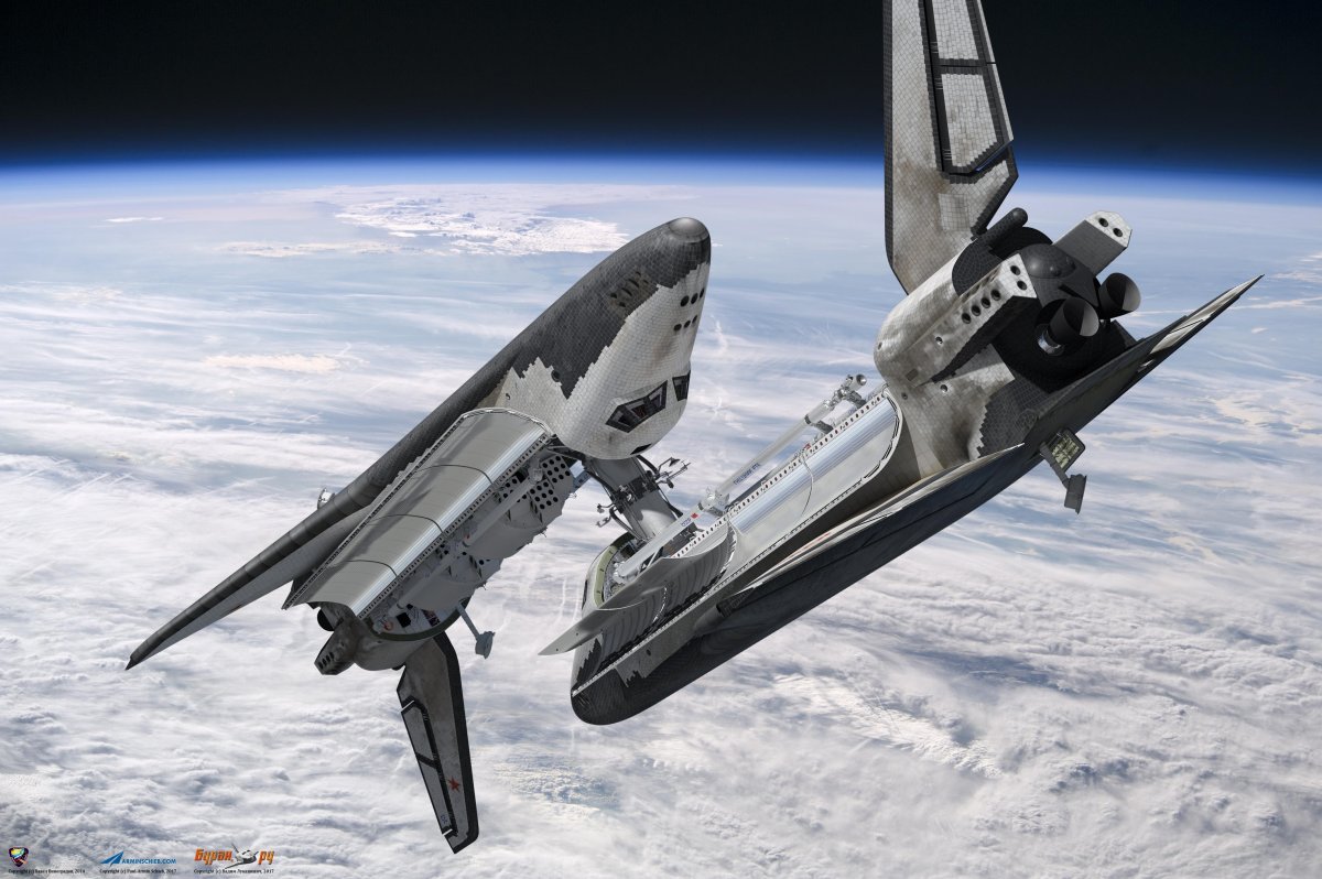 Спейс шаттл и Буран