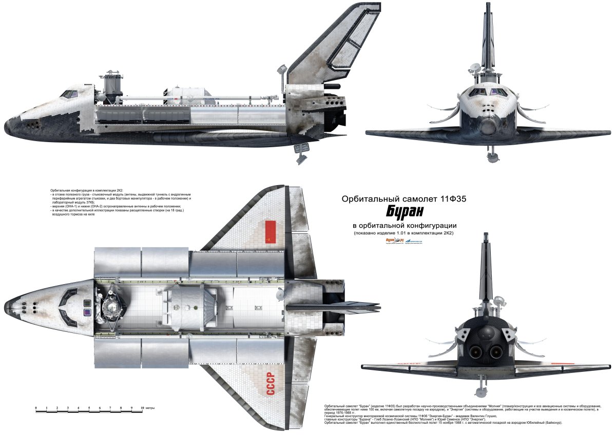 Буран космический корабль схема