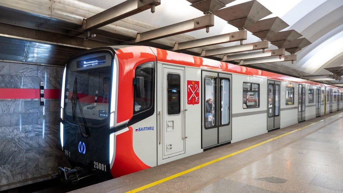 Вагоны метро Балтиец Санкт-Петербург