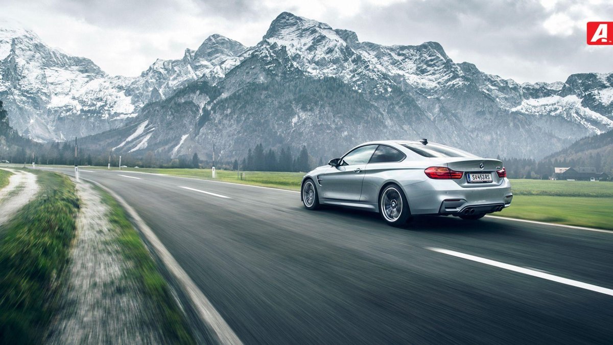 BMW m3 в горах