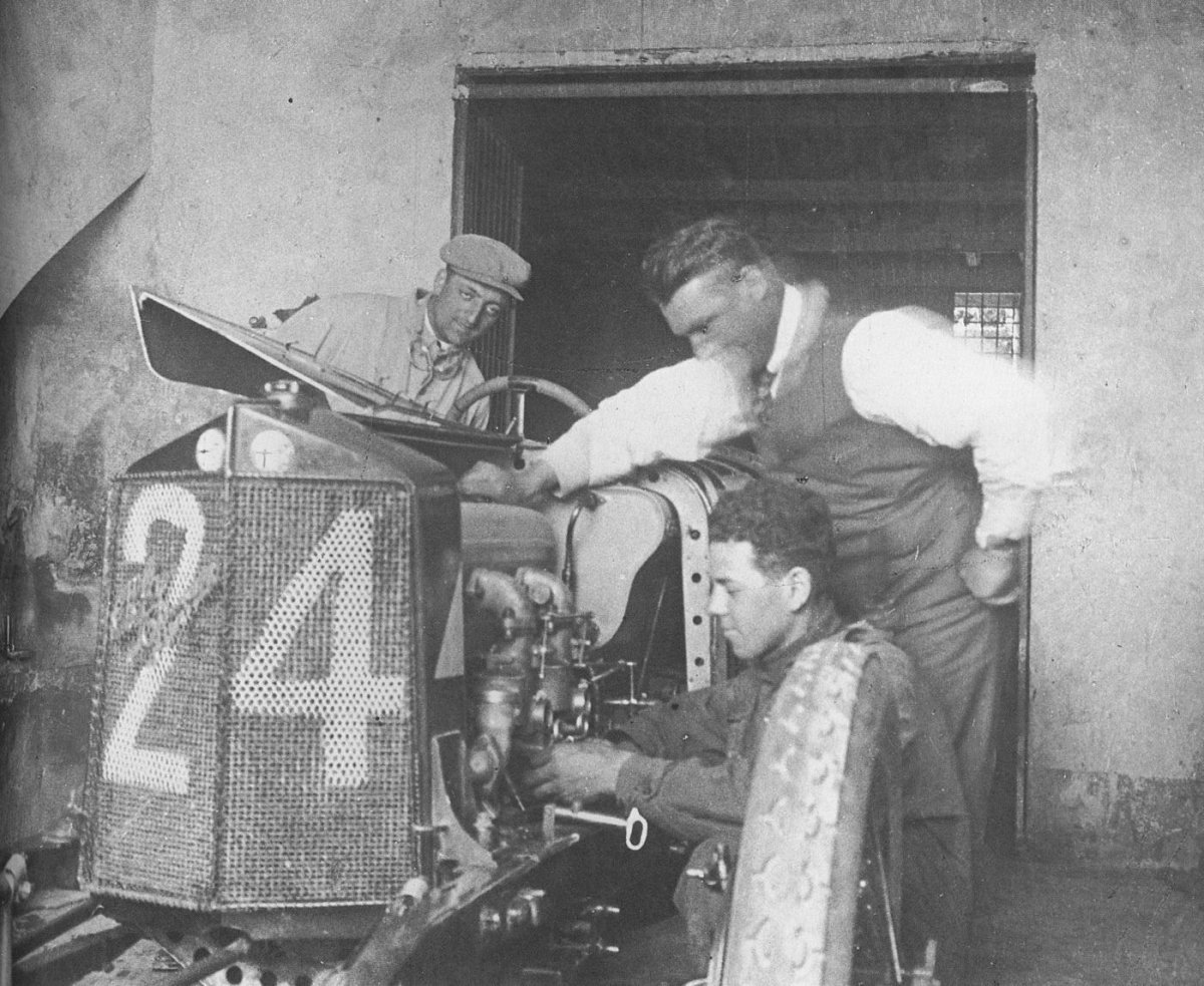 Спортивный дебют Энцо Феррари состоялся в 1919 году