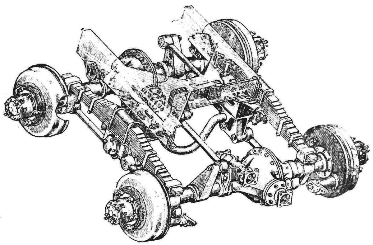 Задний мост ЗИЛ 157
