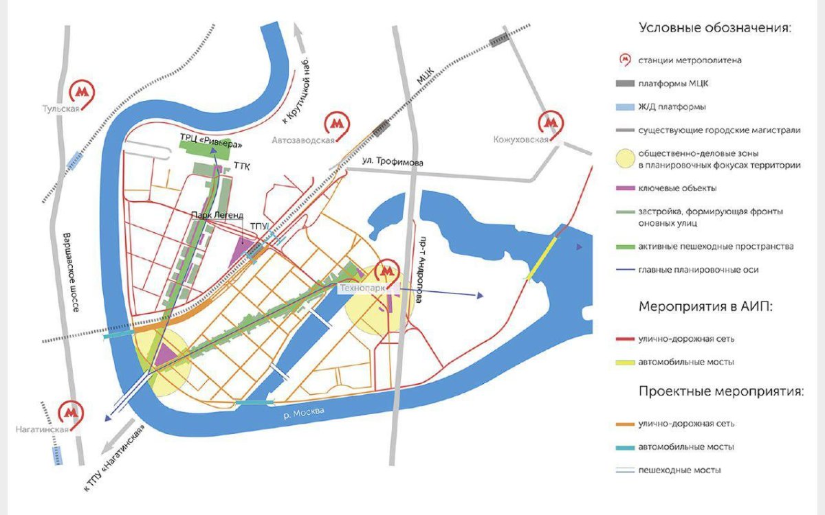 Мост через Москва реку ЗИЛ