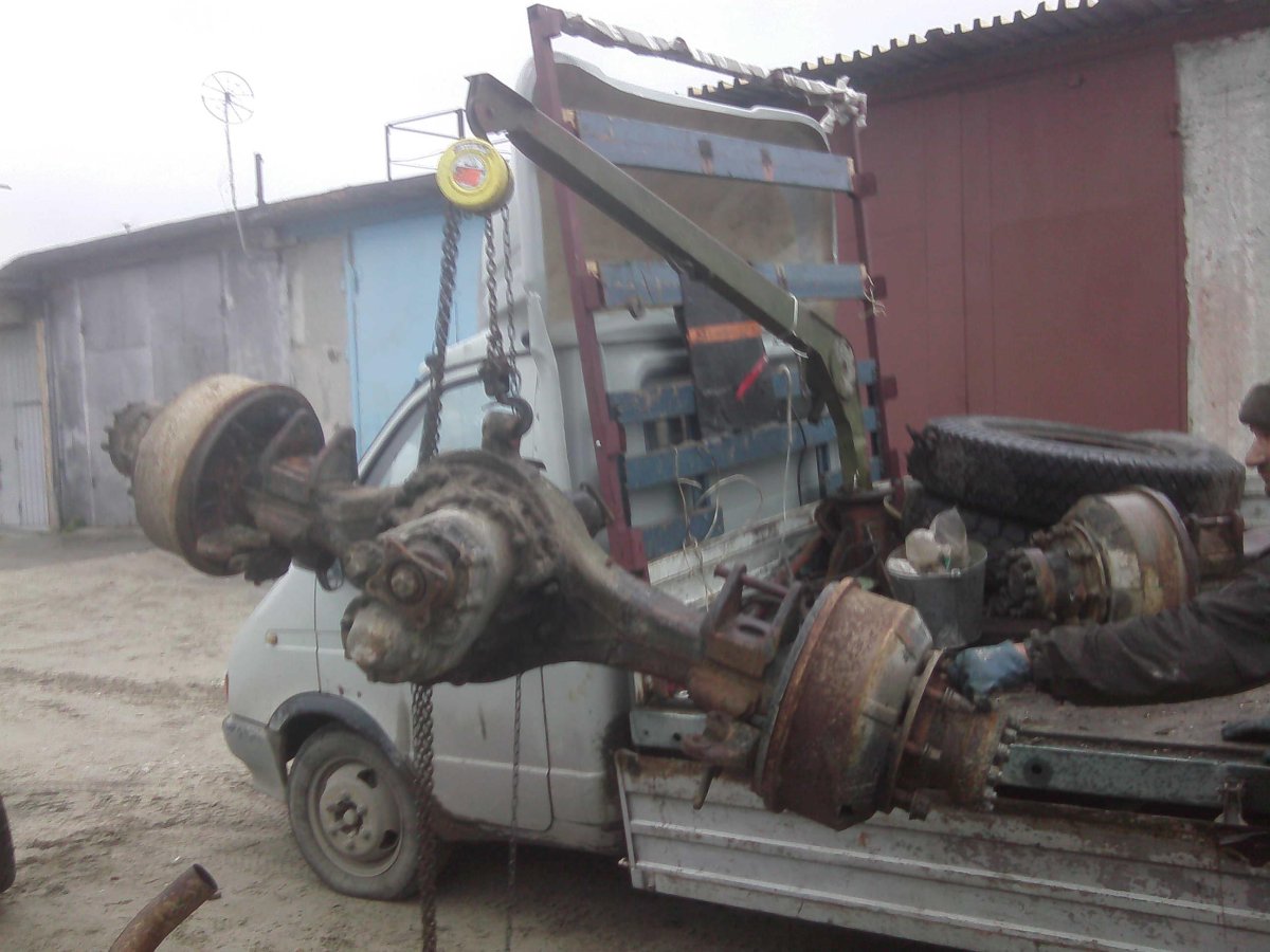 Задний мост ЗИЛ 133