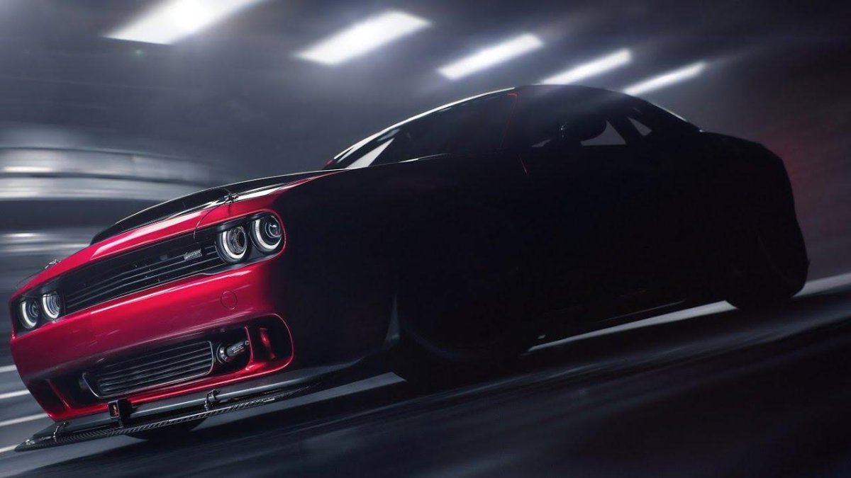 Dodge Challenger srt 4к