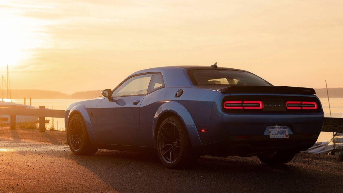 Dodge Challenger srt Demon 4к