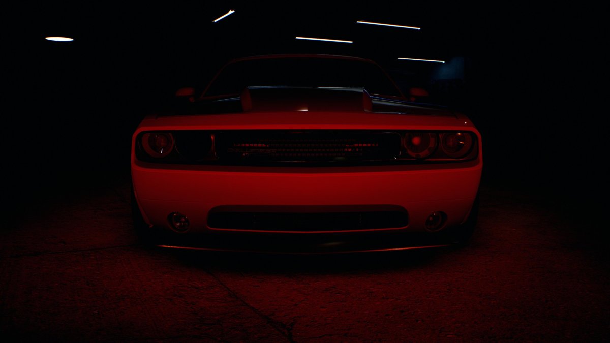 Dodge Challenger 4к
