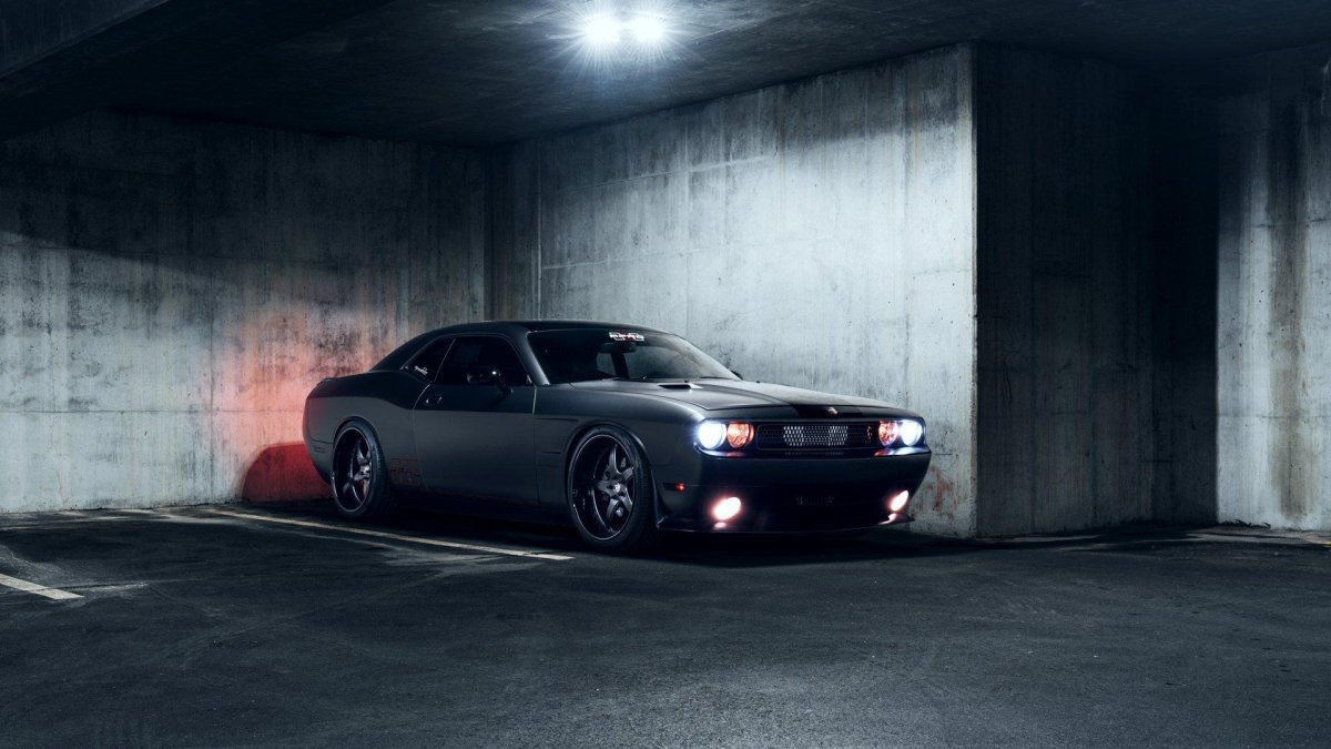 Dodge Challenger 4к