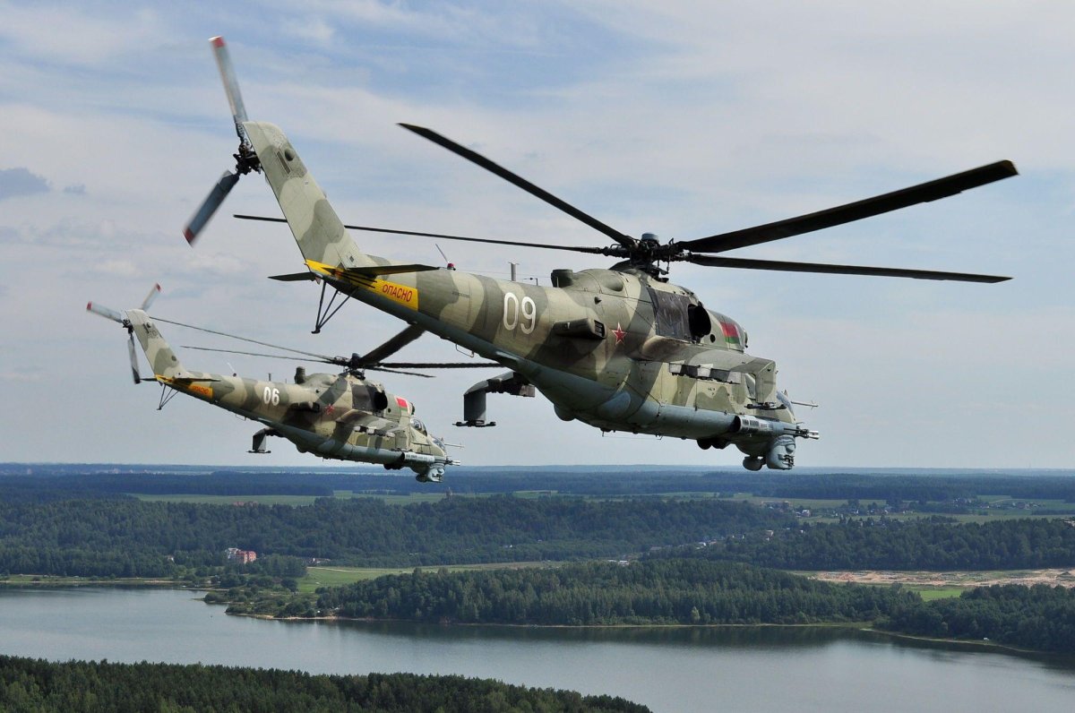 Ми 24 ВВС Беларуси