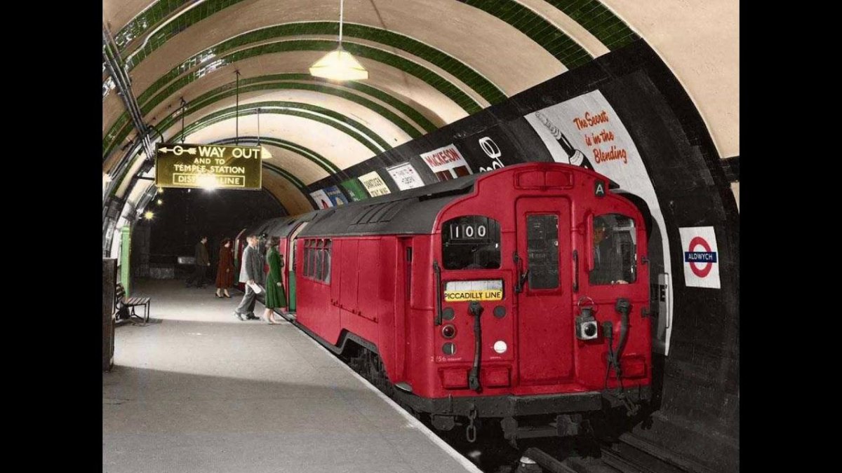 Первое метро в Лондоне 1863