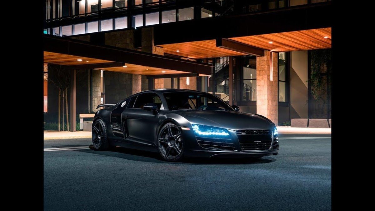 Audi r8 Black