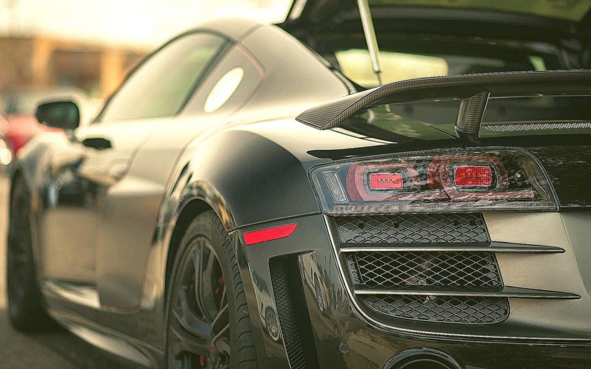 Audi r8 gt Black
