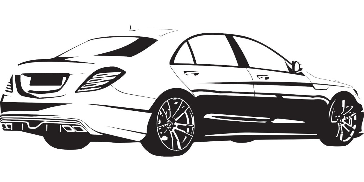 Мерседес е200 вектор