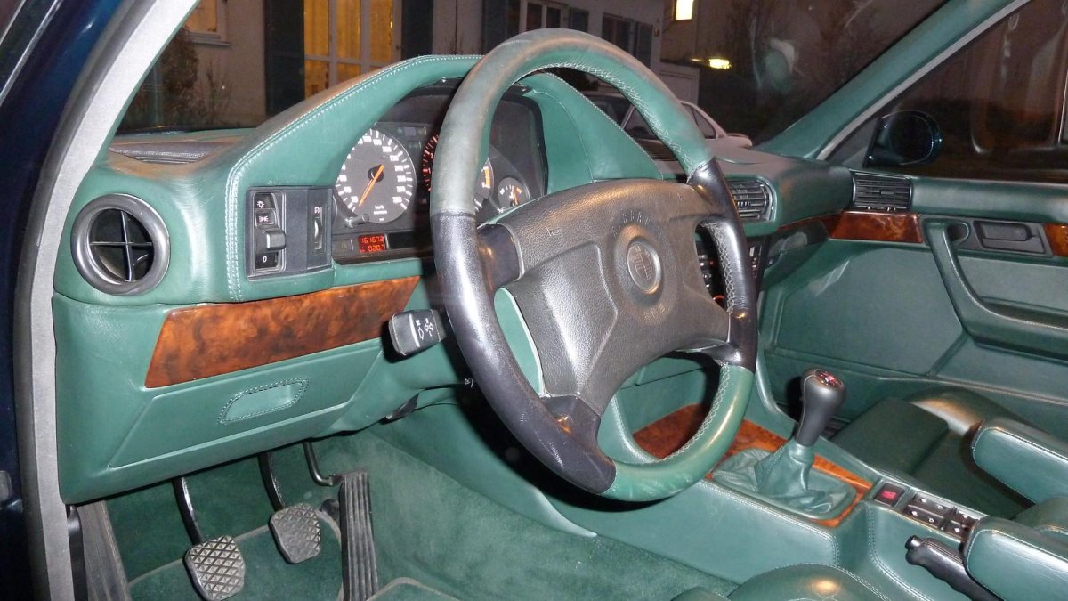 BMW e34 individual салон