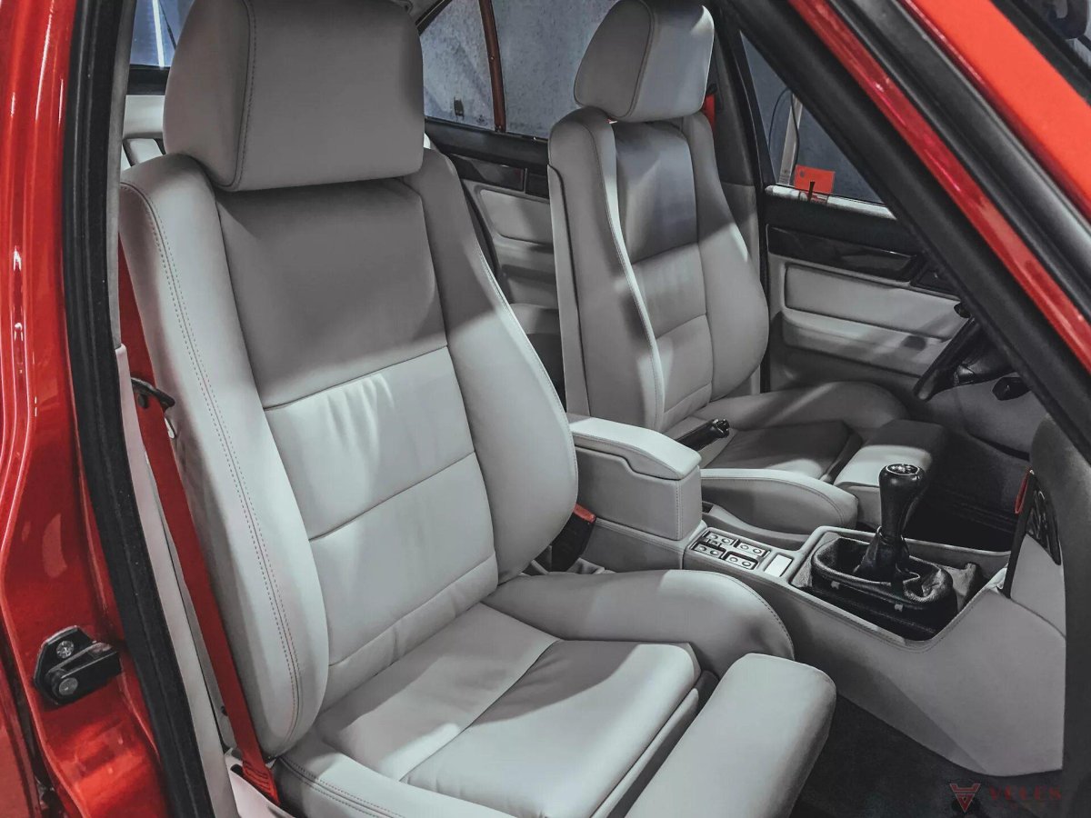 BMW e34 салон кожа