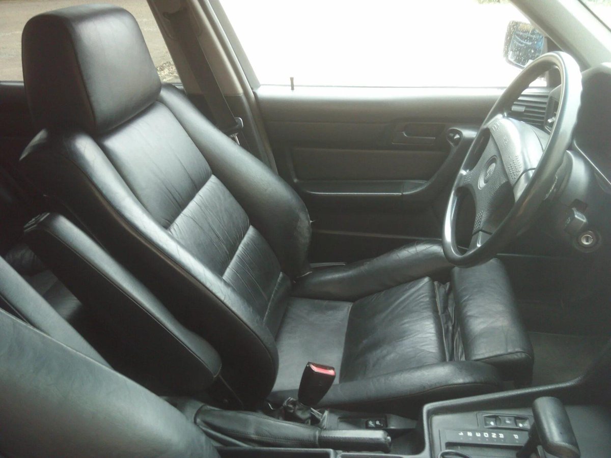BMW e34 салон кожа