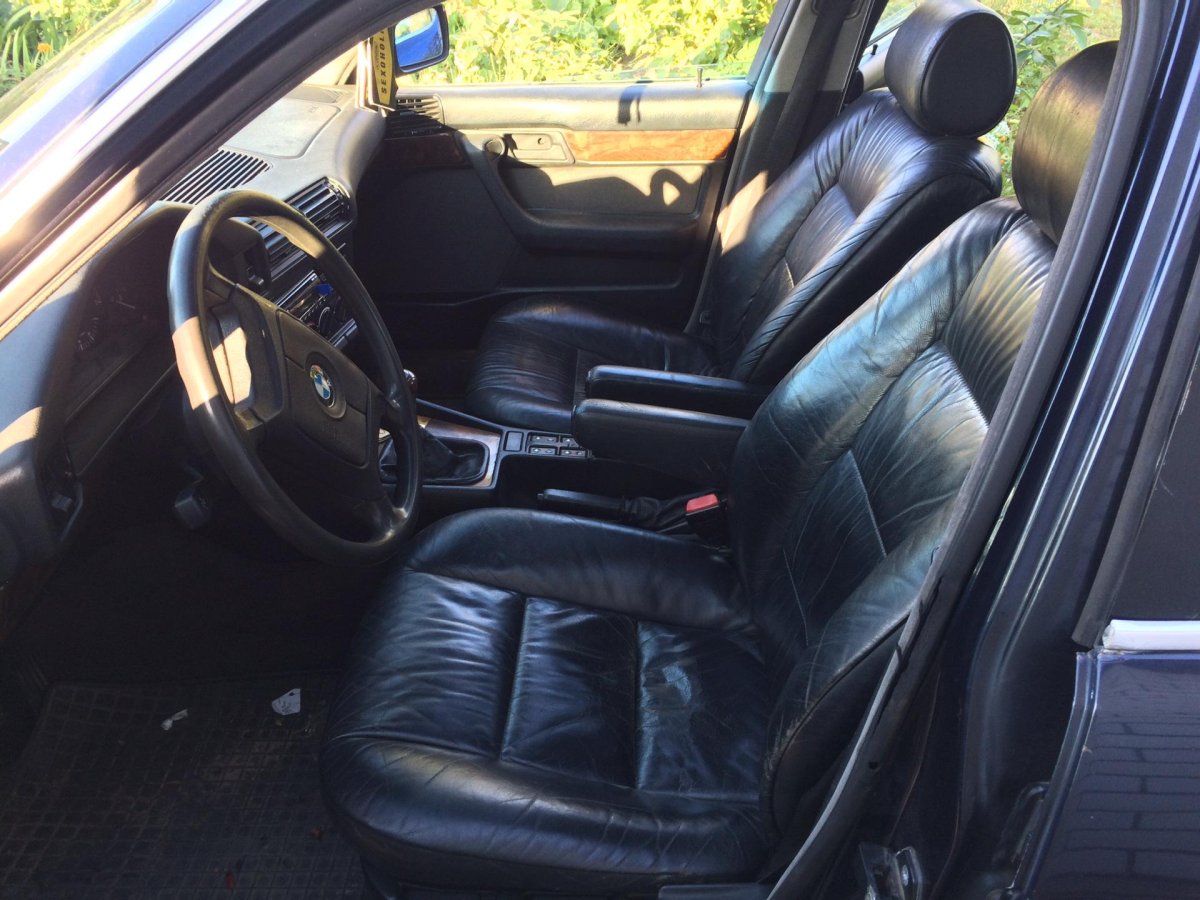 Салон БМВ е34 кожа