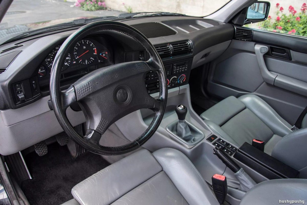 BMW m5 e34 салон