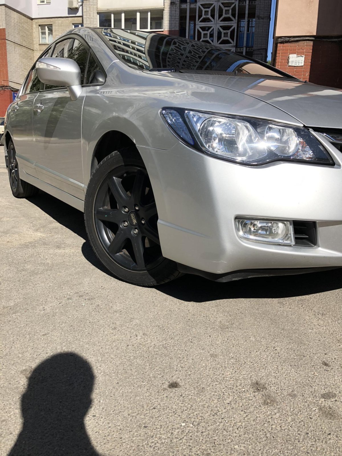 Антихром Хонда Цивик 4д