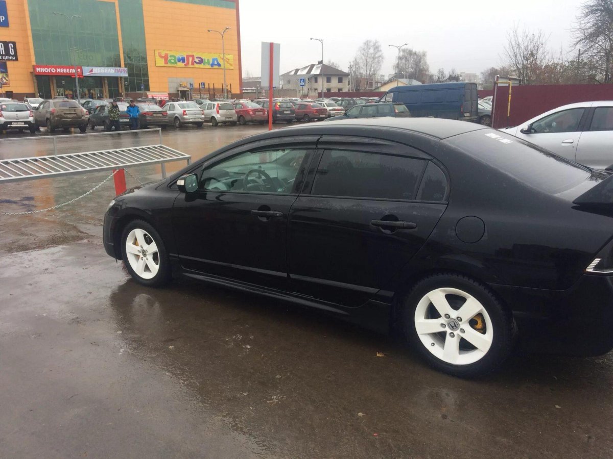 Цивик 4д черные диски