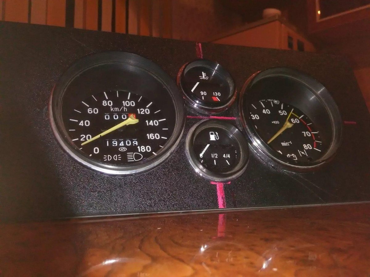 Приборы от ВАЗ 2106 на оку