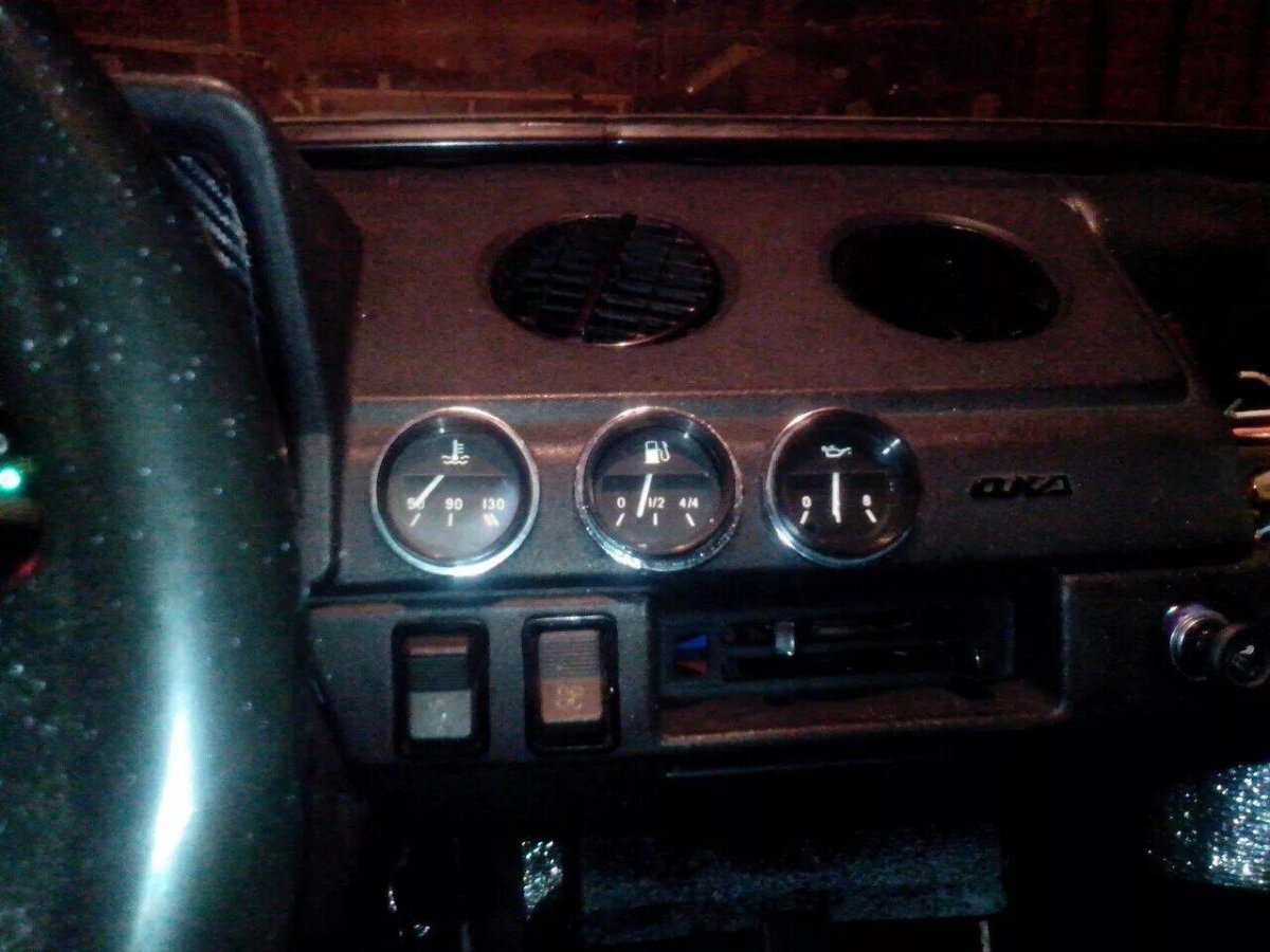 Панель приборов Ока от ВАЗ 2106