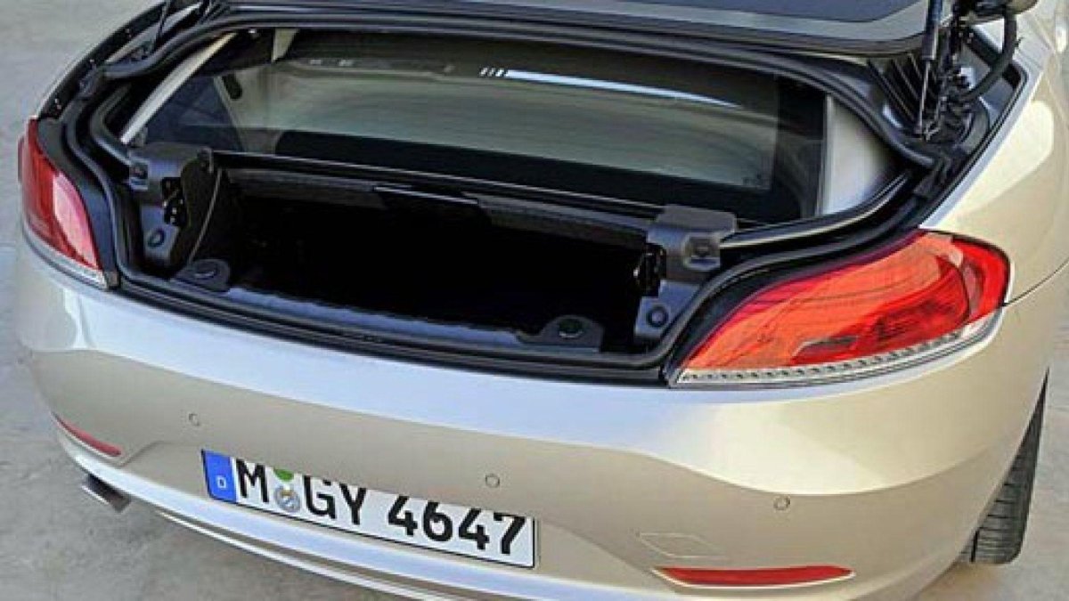 BMW z4 багажник