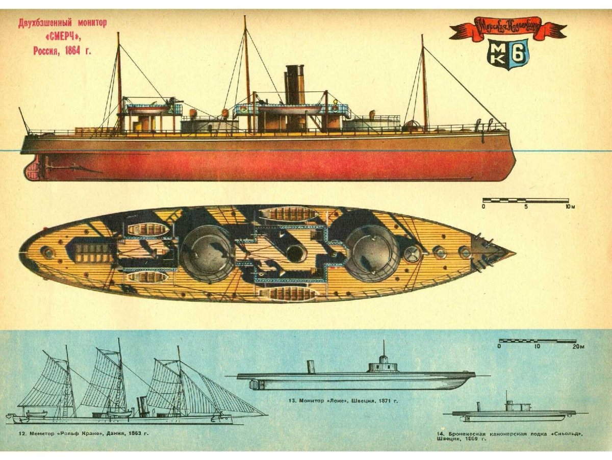 Броненосец береговой обороны Русалка