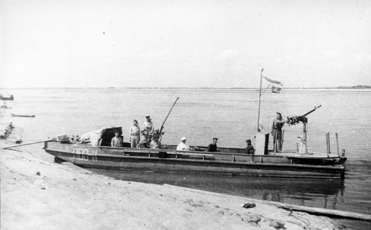 Волжская Военная флотилия 1941