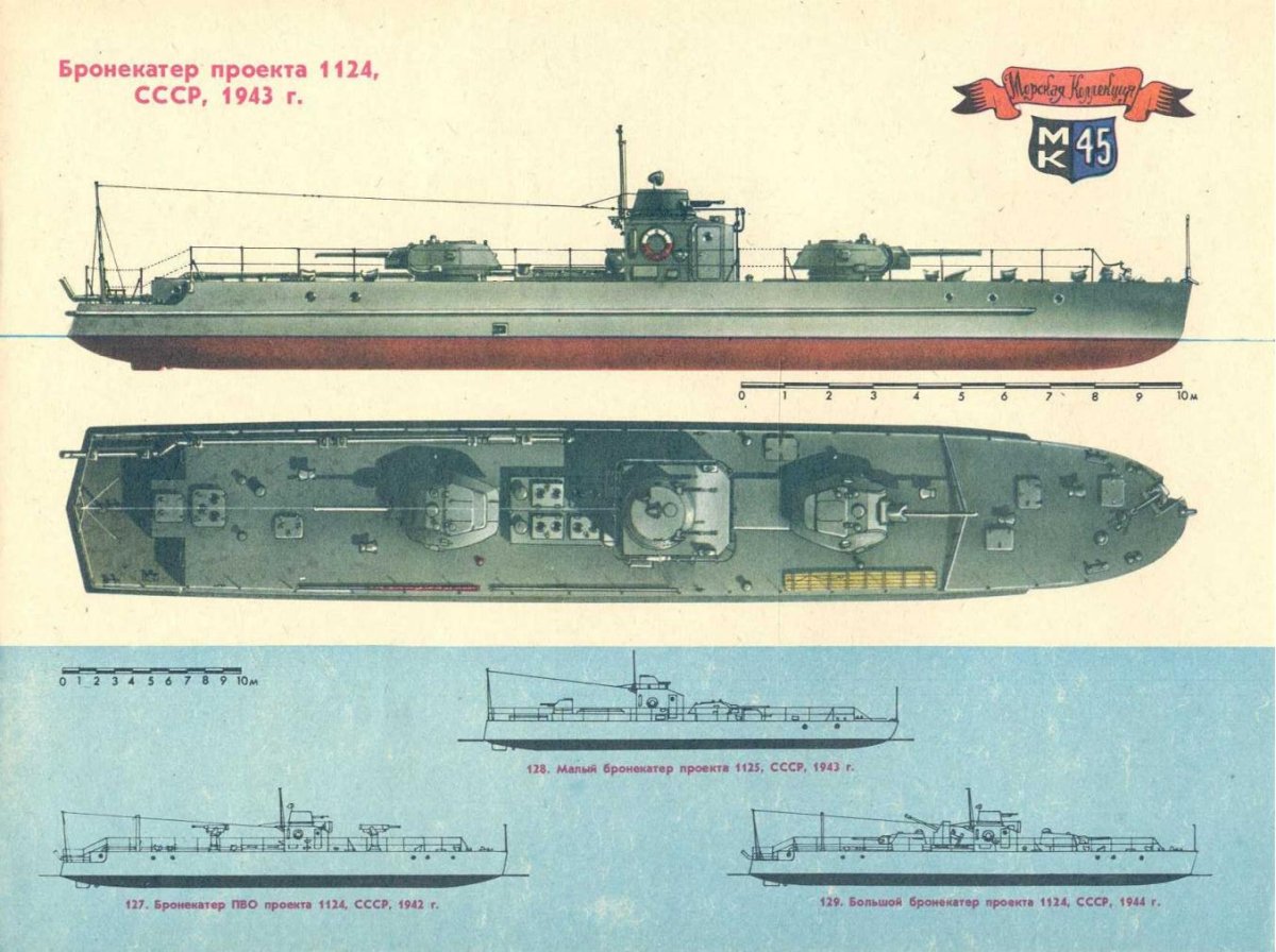 Бронированный катер 1124