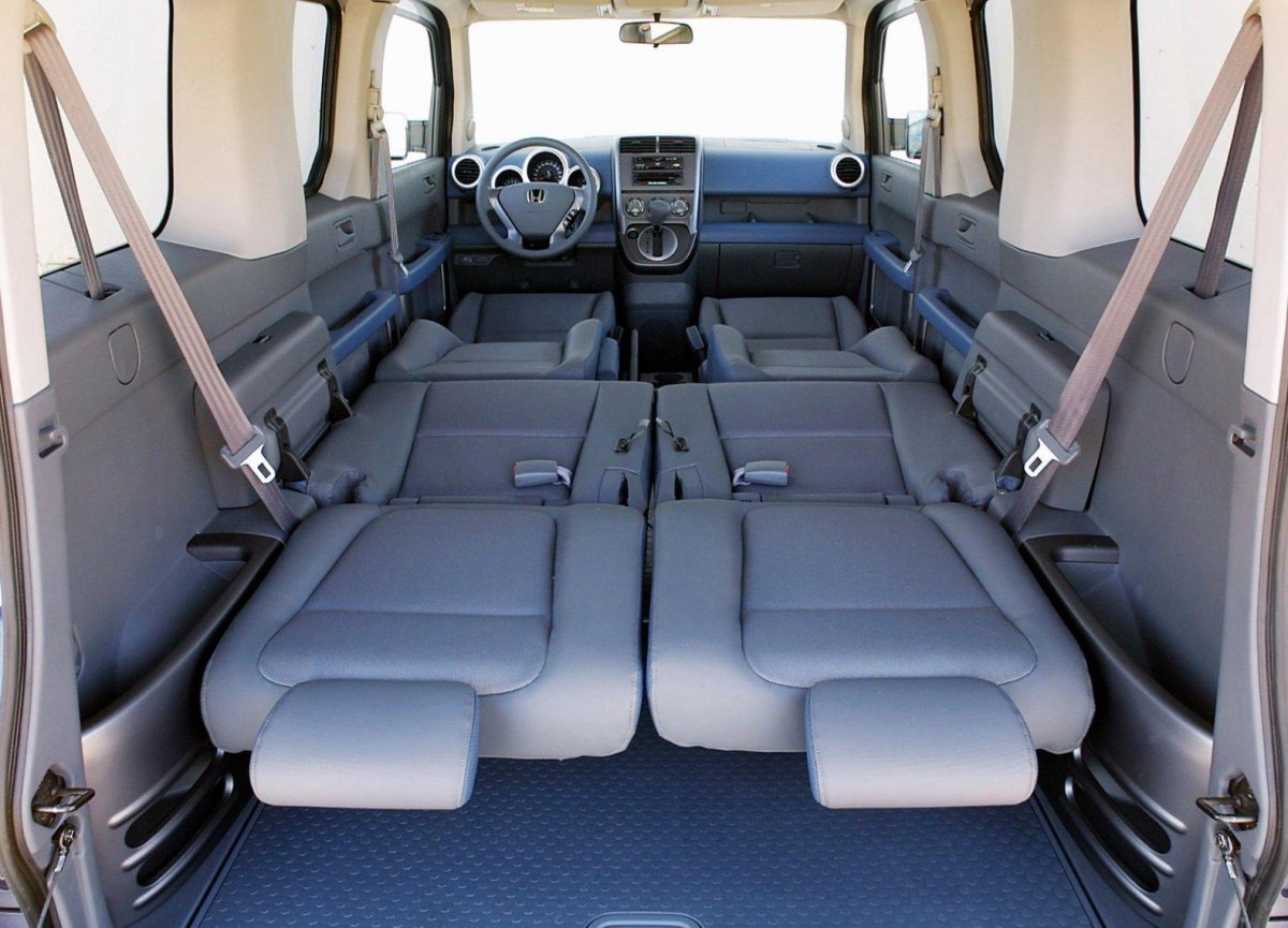 Honda element задние сиденья