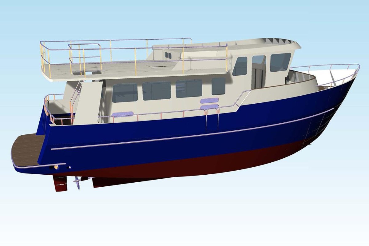 Яхта Bruce Roberts 43.