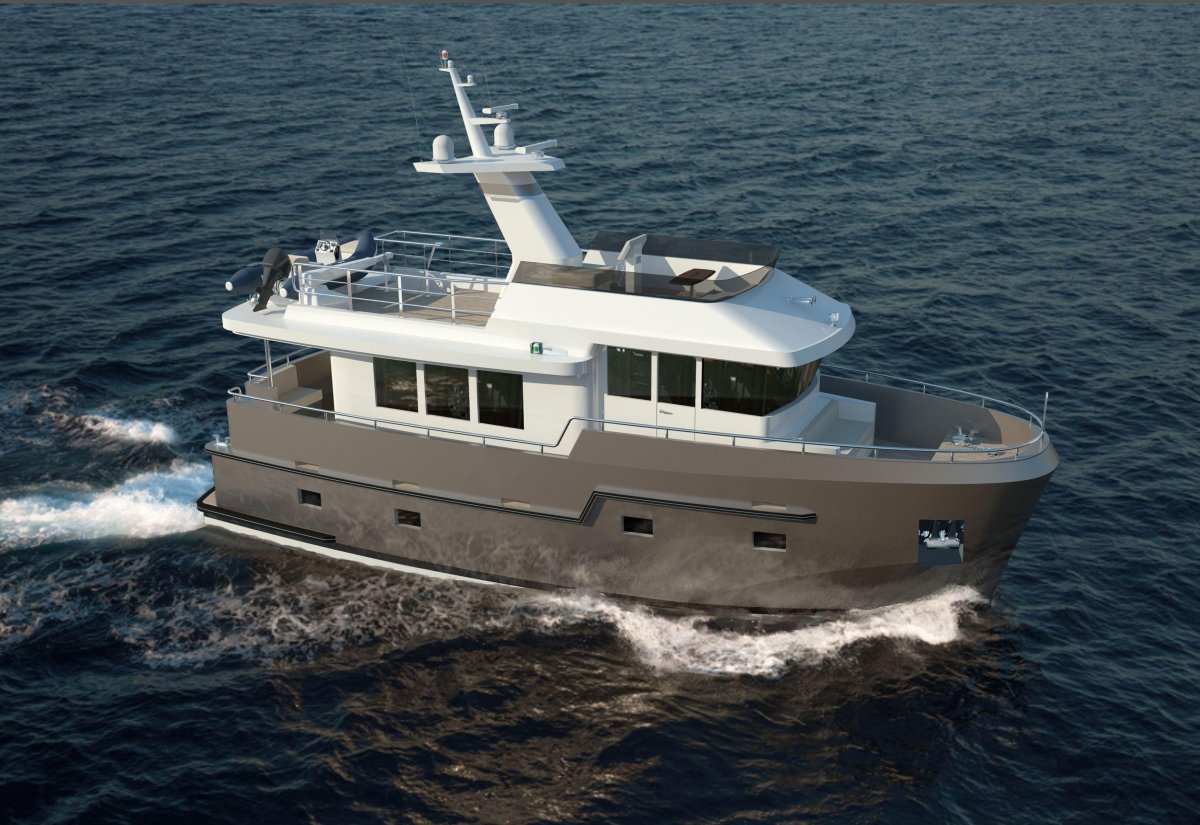 Моторная яхта Bering 50