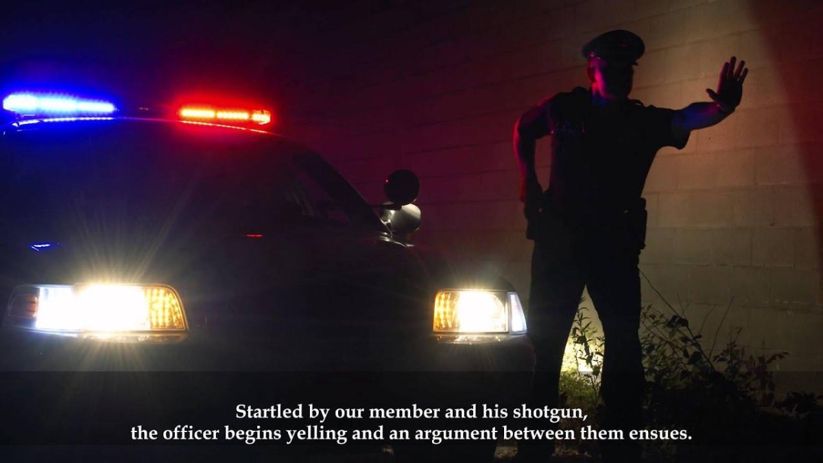 Мигалки полиции США