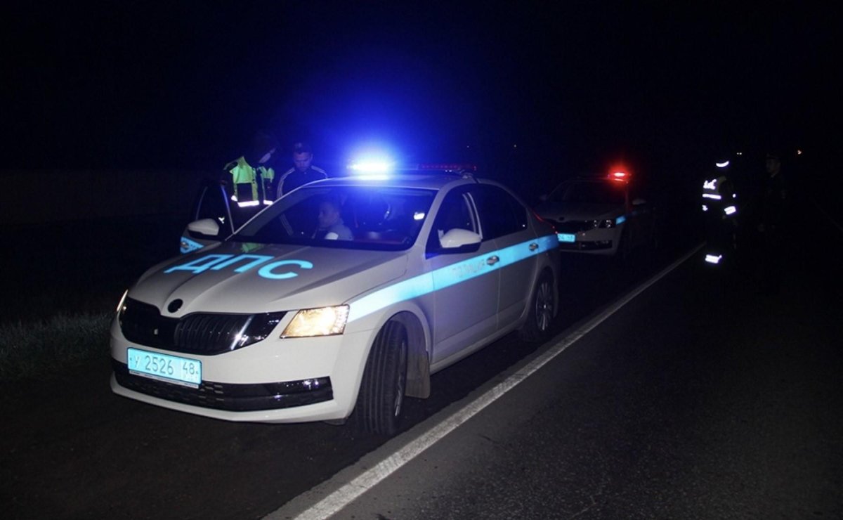 Шкода ДПС С мигалками