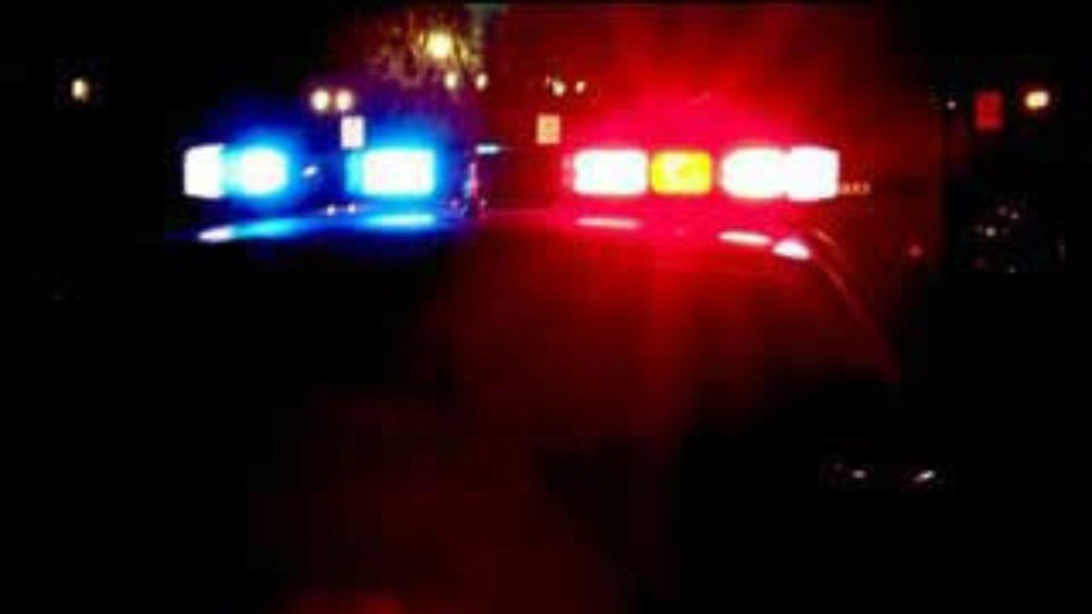 Машина ДПС ночью