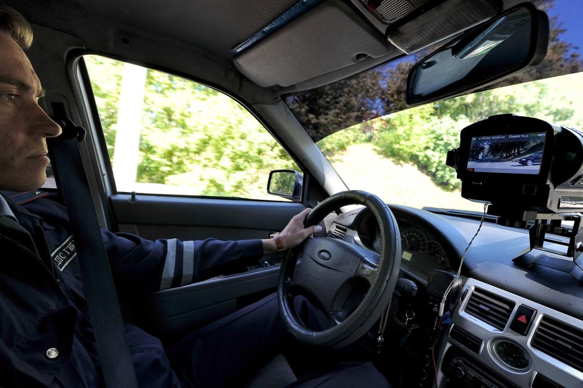 Машина внутри