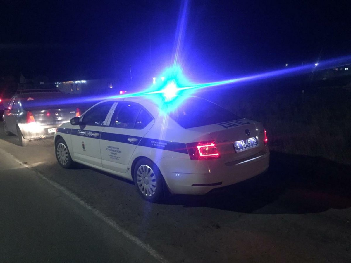 Полицейская машина Петрозаводск