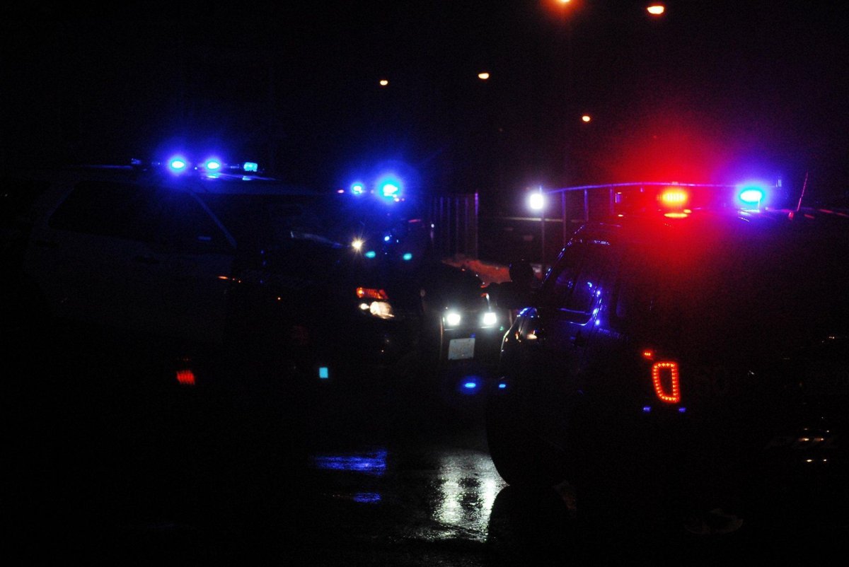 Полиция ночью