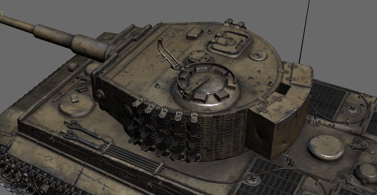 Tiger 1 башня