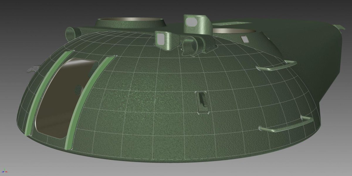 Башня танка будущего