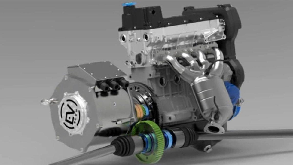 Гибридный мотор двит-40