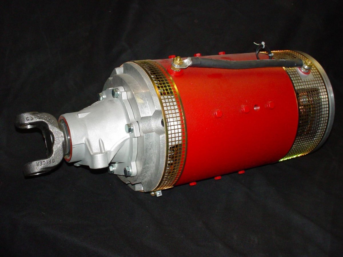 Электродвигатель Тесла 600 КВТ