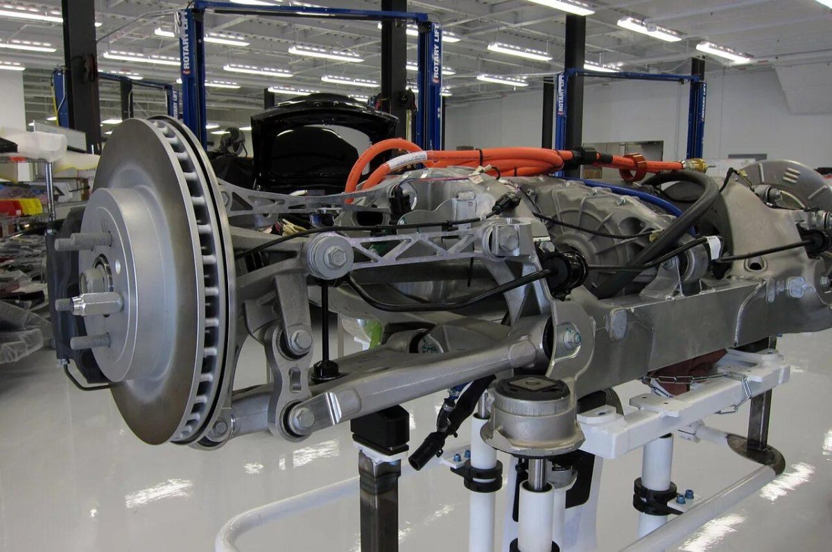 Моторы Tesla model 3