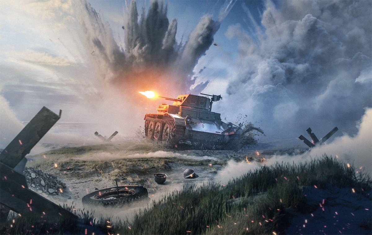 Взрыв танка ворлд оф танк