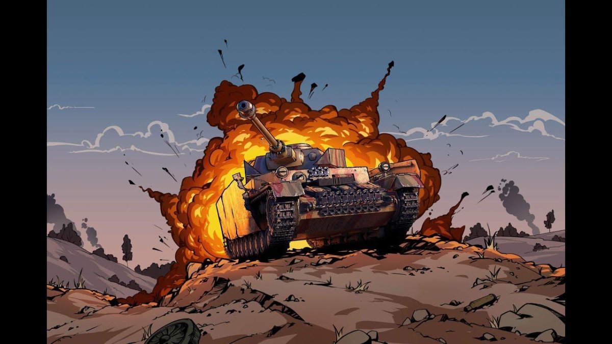 Взрыв танка ворлд оф танк